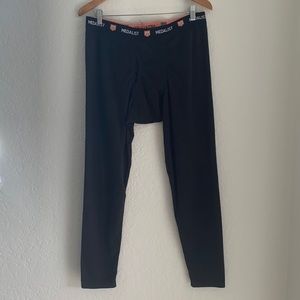 Medalist Mens Fleece Base Layer Micromesh Pants Sz XL Thermo Gear NEW
